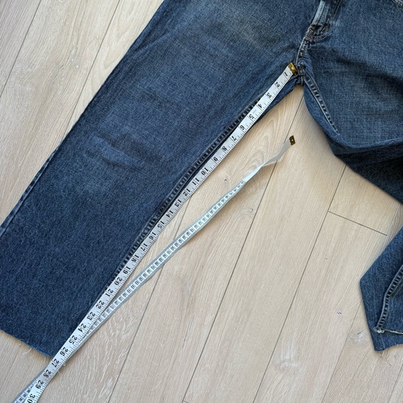 Vintage Nautica Men's Dark Denim Straight Jeans Size 30 Made in USA - Picture 6 of 13